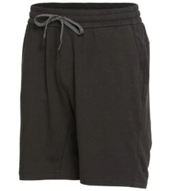 PrAna Men's Altitude Tracker 8" Inseam Yoga Shorts Black