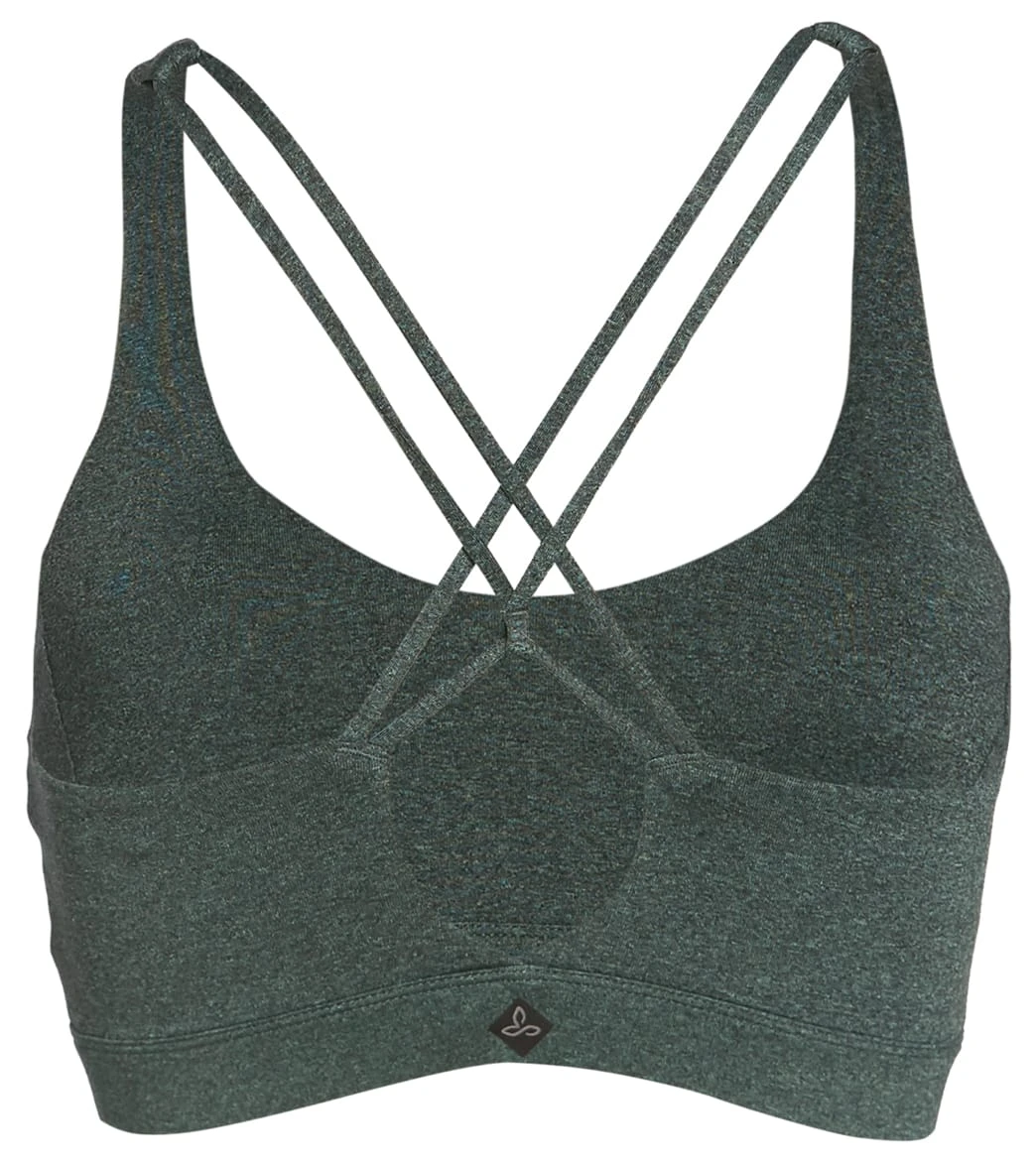 PrAna Yoga Sports Bra Jadeite Heather