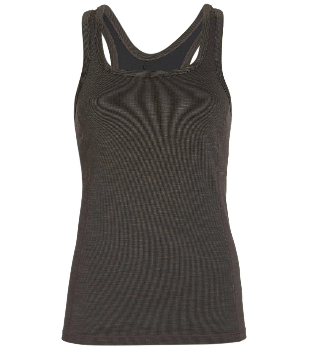 PrAna Becksa Support Tank Black Heather - Image 2
