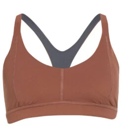 PrAna Momento Yoga Sports Bra Flannel