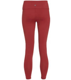 PrAna Transform High Waisted 7/8 Yoga Leggings Spiced Wine