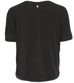 PrAna Rogue Short Sleeve Yoga Top Black