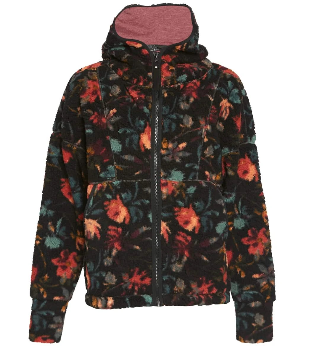 PrAna Polar Escape Jacket Black Fleur - Image 2