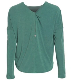 PrAna Rogue Long Sleeve Yoga Top Peacock