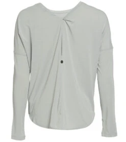 PrAna Rogue Long Sleeve Yoga Top Storm Cloud