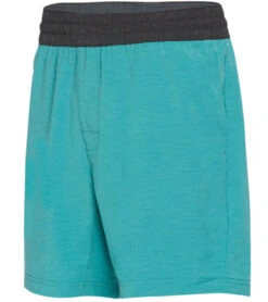 PrAna Men's The Slope 7" Inseam Yoga Shorts Retro Teal