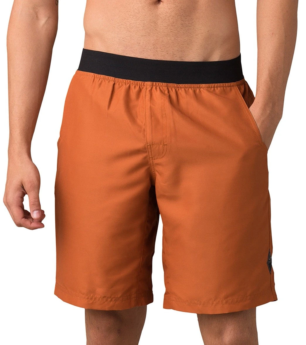 PrAna Men's Mojo Yoga Shorts Russet - Image 4