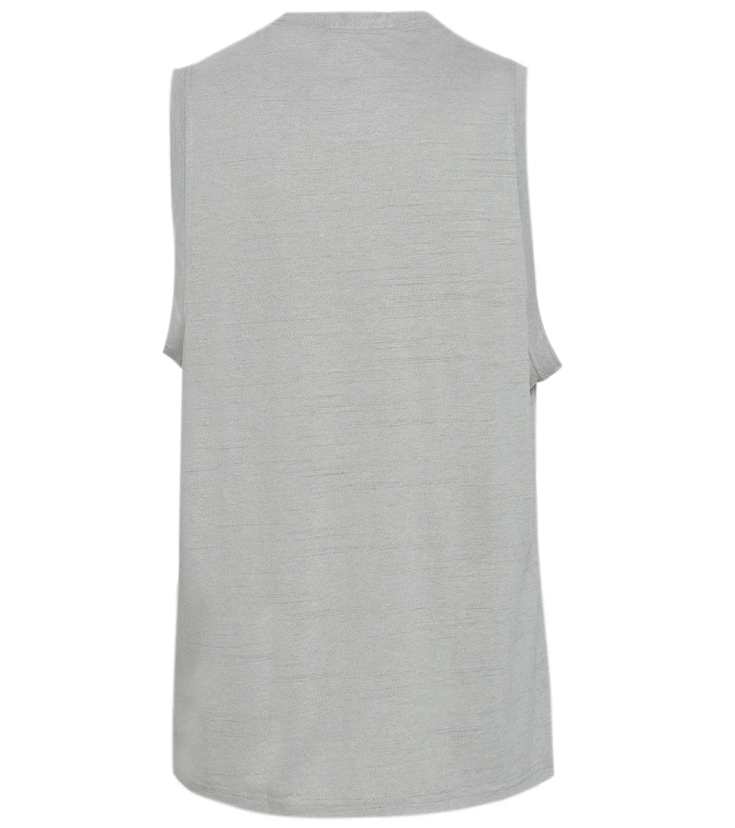 PrAna Men's Prospect Heights Yoga Tank Grey
