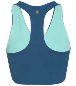 PrAna Momento Yoga Crop Top Atlantic