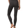 PrAna Transform High Waisted Yoga Leggings Charcoal Stripe