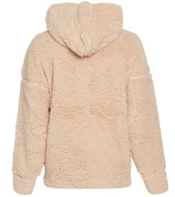 PrAna Permafrost Half Zip After Yoga Jacket Champagne