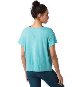 PrAna Chez Tee Azurite Travel Well