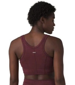 PrAna Becksa Bralette Maroon Heather
