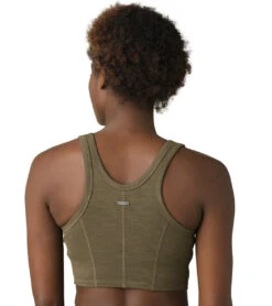 PrAna Becksa Bralette Slate Green Heather