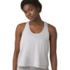 PrAna Florette Yoga Tank Soft White