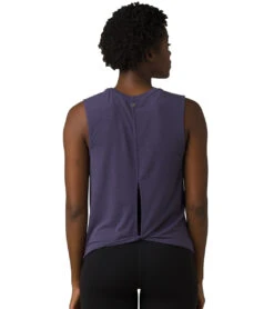 PrAna Rogue Sleeveless Yoga Tank Astral Night