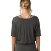 PrAna Narkanda Top Washed Black