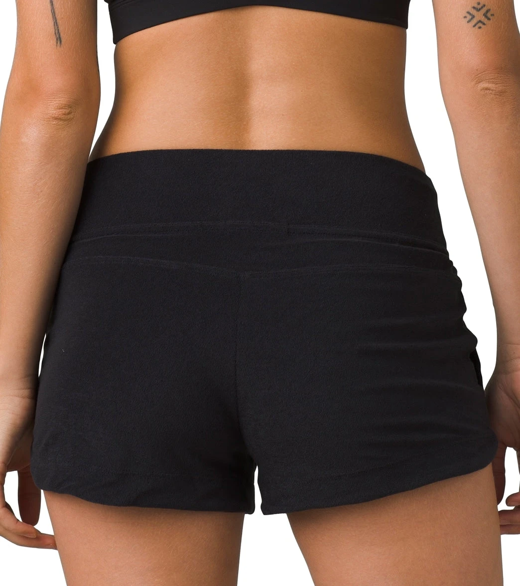 PrAna Mestia Yoga Shorts Black