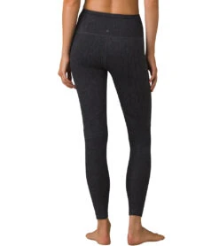 PrAna Ecospave Yoga Leggings Onyx Heather