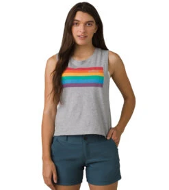 PrAna Organic Graphic Sleeveless Tee