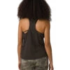 PrAna Organic Graphic Tank Washed Black Moonrise