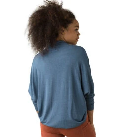 PrAna Foundation Shrug Nickel Heather