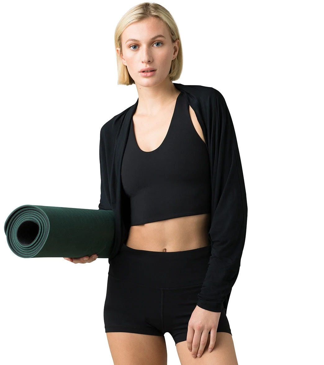 PrAna Foundation Shrug Black - Image 3