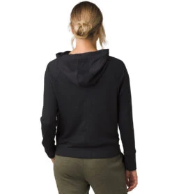 PrAna Sunrise After Yoga Hoodie Solid Black