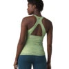 PrAna Locano Yoga Bra Tank Beach Glass