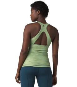 PrAna Locano Yoga Bra Tank Beach Glass