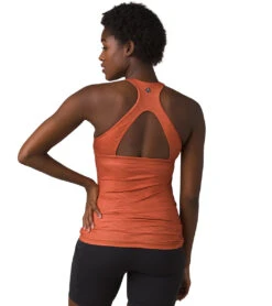 PrAna Locano Yoga Bra Tank Copper