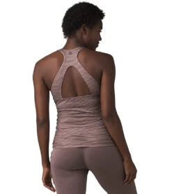 PrAna Locano Yoga Bra Tank Moon Quartz