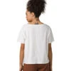 PrAna Organic Graphic Tee White