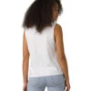 PrAna Organic Graphic Sleeveless White