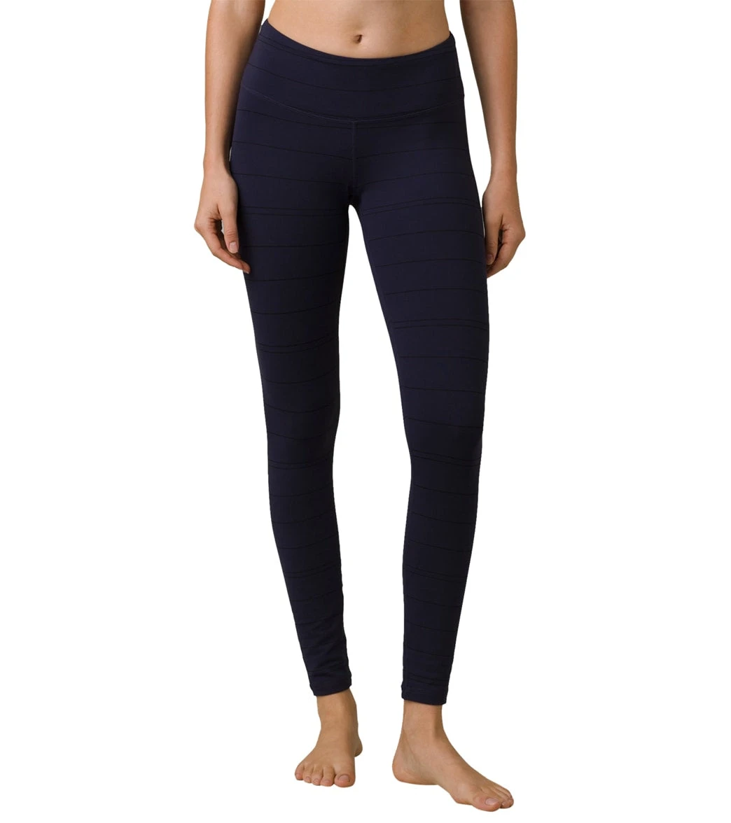 PrAna Pillar Yoga Leggings Nautical Stripe - Image 3