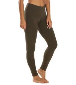 PrAna Pillar Yoga Leggings Camel Heather