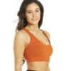 PrAna Yoga Sports Bra Gingerbread