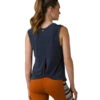 PrAna Rogue Sleeveless Yoga Tank Nautical