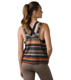 PrAna Moraine Tank Multi Stripe