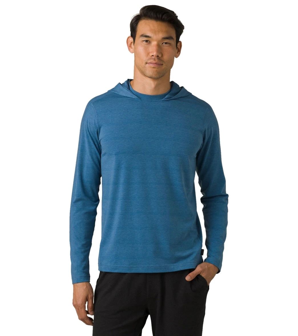 PrAna Watchtower Long Sleeve Hoodie Admiral Blue - Image 2