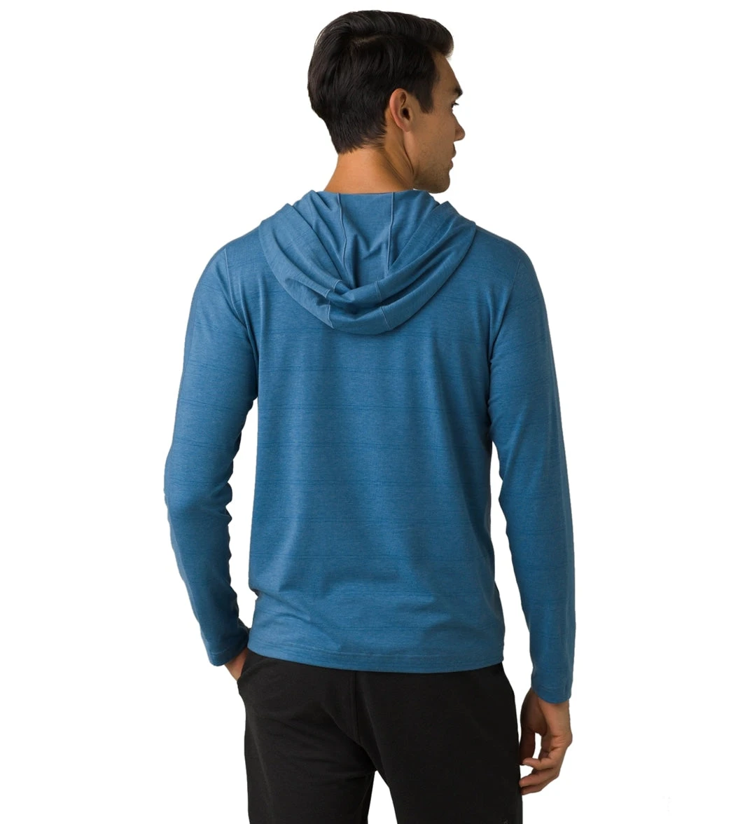 PrAna Watchtower Long Sleeve Hoodie Admiral Blue