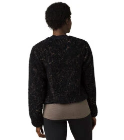 PrAna Polar Escape Sweatshirt Black Speckles