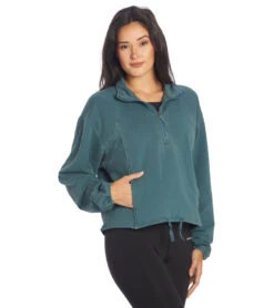 PrAna Calimero 1/2 Zip Bluefin