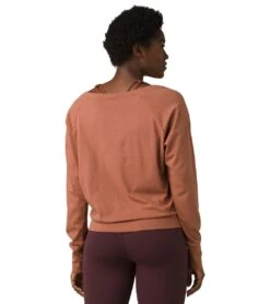 PrAna Organic Graphic Long Sleeve Terra One Line