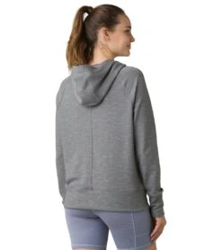 PrAna Sunrise Hoodie Heather Grey