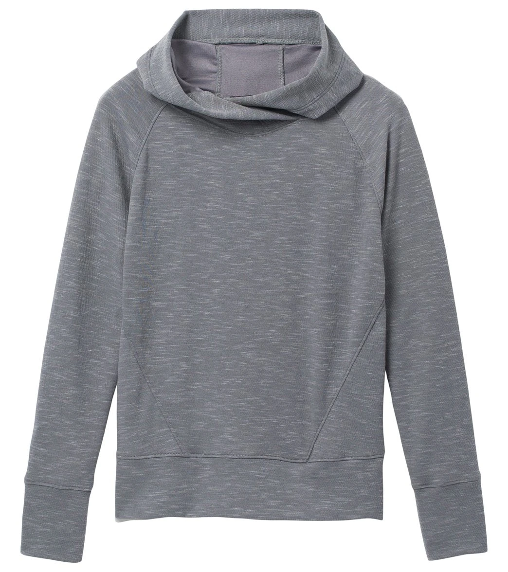 PrAna Sunrise Hoodie Heather Grey - Image 3