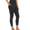 PrAna Becksa 7/8 Yoga Leggings Solid Black