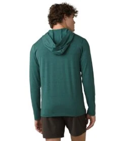 PrAna Watchtower Long Sleeve Hoodie Deep Pine