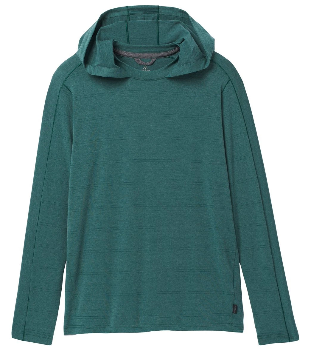 PrAna Watchtower Long Sleeve Hoodie Deep Pine - Image 3
