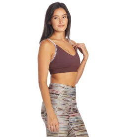 PrAna Sopra Seamless Bra Rich Cocoa